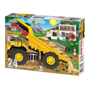 Dump Truck 24 Piece Wooden Puzzle
